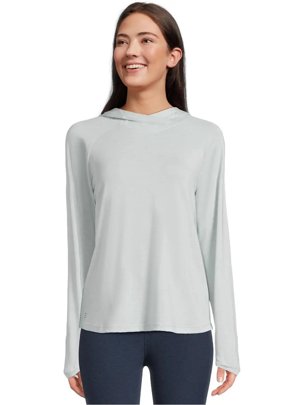 Free Fly Elevate Hoodie Women’s Small Gray UPF 30+ Lightweight Performance